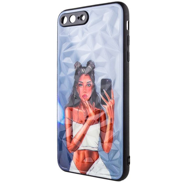 Чохол для iPhone 7 plus / 8 plus Чорний Prisma Ladies - Зображення 3