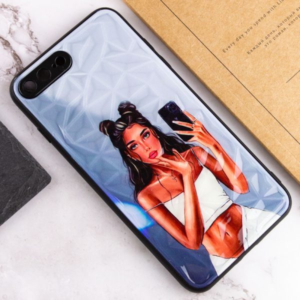 Чохол для iPhone 7 plus / 8 plus Чорний Prisma Ladies - Зображення 5