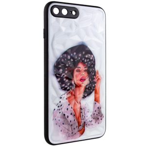 Чохол для iPhone 7 plus / 8 plus Girl in a hat Prisma Ladies