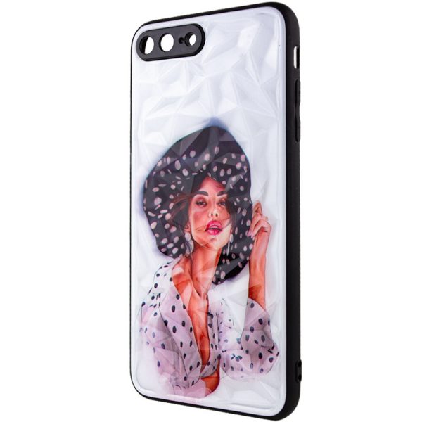Чохол для iPhone 7 plus / 8 plus Girl in a hat Prisma Ladies - Зображення 3
