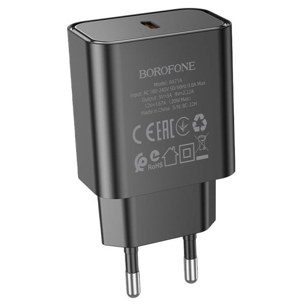 Зарядний пристрій Borofone BA71A PD20W