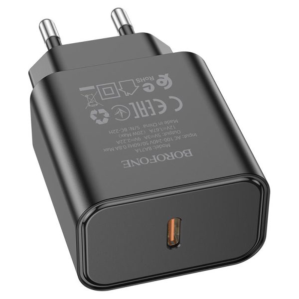 Зарядний пристрій Borofone BA71A PD20W - Зображення 3