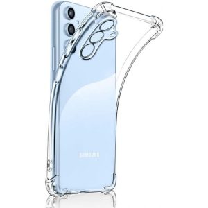 Чохол для Samsung Galaxy M14 5G Прозорий GETMAN Ease logo посилені кути Full Camera