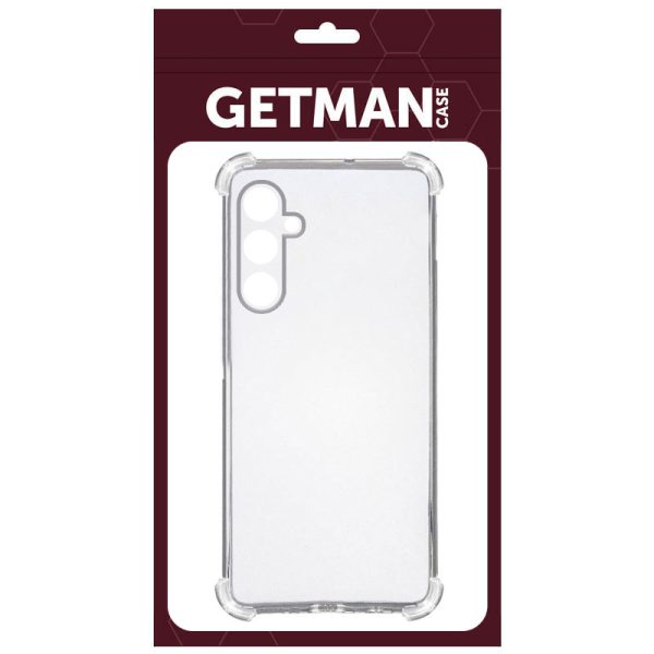 Чохол для Samsung Galaxy M14 5G Прозорий GETMAN Ease logo посилені кути Full Camera - Зображення 4