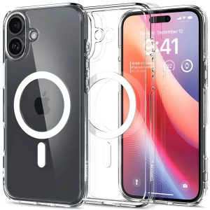 Чохол для iPhone 16 Прозорий SGP Ultra Hybrid (MagFit)