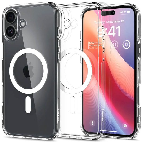 Чохол для iPhone 16 Plus Прозорий SGP Ultra Hybrid (MagFit)