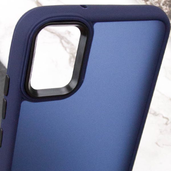 Чохол для Samsung Galaxy A04e Синій TPU+PC Lyon Frosted - Зображення 5