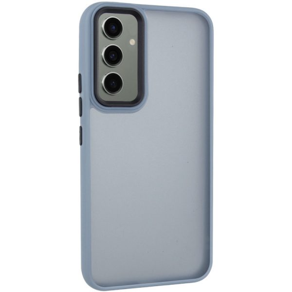 Чохол для Samsung Galaxy A34 5G Синій TPU+PC Lyon Frosted