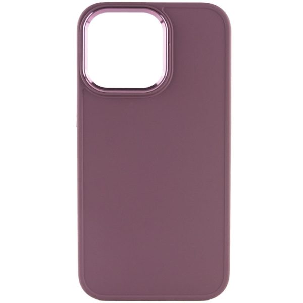 Чохол для iPhone 14 Pro Бордовий Bonbon Metal Style - Зображення 2