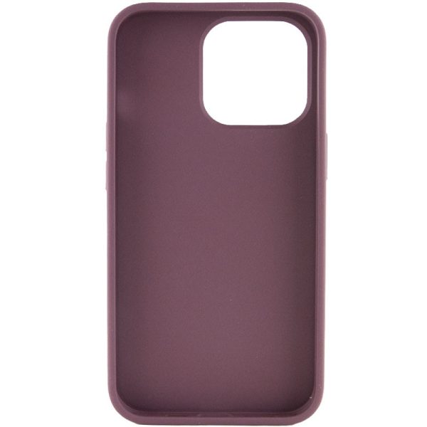 Чохол для iPhone 14 Pro Бордовий Bonbon Metal Style - Зображення 3
