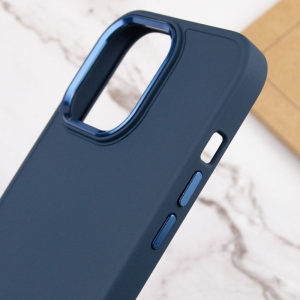 Чохол для iPhone 14 Pro Синій Bonbon Metal Style - Зображення 5