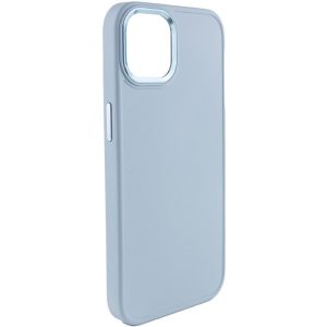 Чохол для iPhone 14 Plus Блакитний Bonbon Metal Style