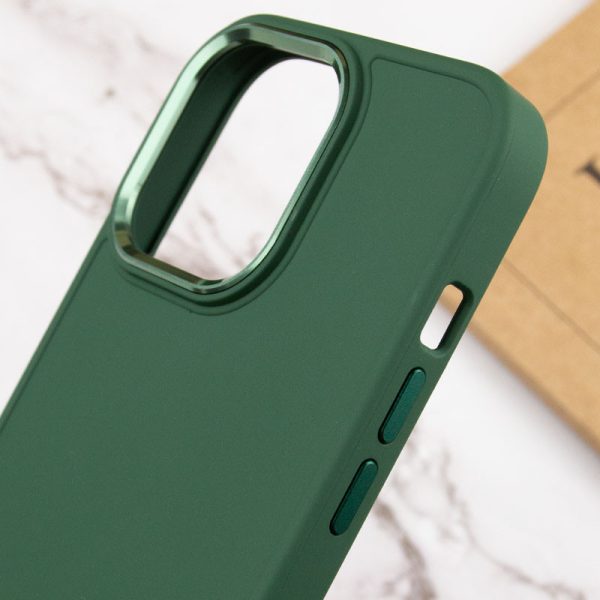 Чохол для iPhone 14 Pro Max Зелений Bonbon Metal Style - Зображення 5