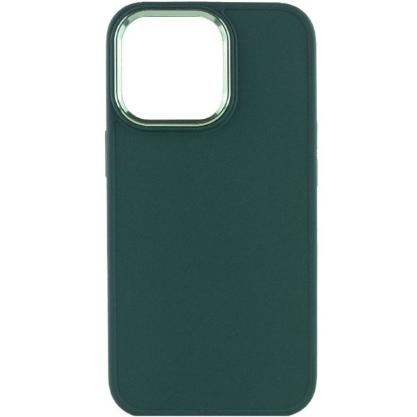 Чохол для iPhone 14 Pro Max Зелений Bonbon Metal Style - Зображення 2