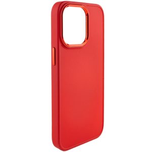 Чохол для iPhone 14 Pro Max Червоний Bonbon Metal Style