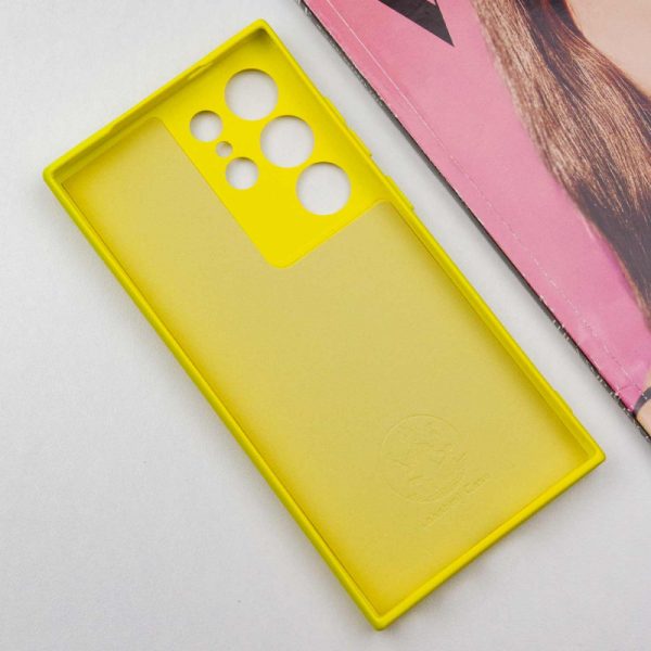 Чохол для Samsung Galaxy S24 Ultra Жовтий Silicone Cover Lakshmi Full Camera (A) - Зображення 4