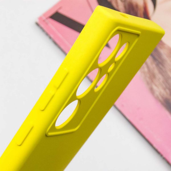 Чохол для Samsung Galaxy S24 Ultra Жовтий Silicone Cover Lakshmi Full Camera (A) - Зображення 5