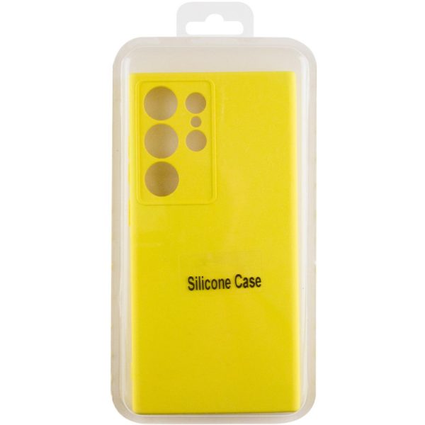 Чохол для Samsung Galaxy S24 Ultra Жовтий Silicone Cover Lakshmi Full Camera (A) - Зображення 8