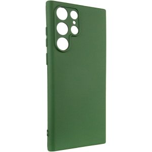 Чохол для Samsung Galaxy S24 Ultra Зелений Silicone Cover Lakshmi Full Camera (A)