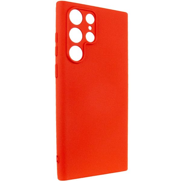 Чохол для Samsung Galaxy S24 Ultra Червоний Silicone Cover Lakshmi Full Camera (A)