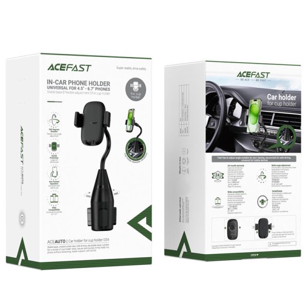Автотримач Acefast D24 for cup holder - Зображення 6