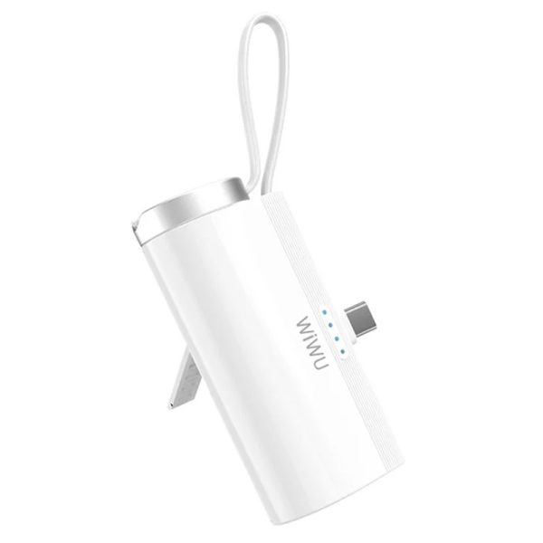 Павербанк Power Bank WIWU W026 2 in 1 Type-C з БЗП For Apple Watch 15W 5000 mAh - Зображення 2