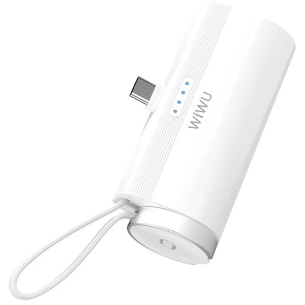 Павербанк Power Bank WIWU W026 2 in 1 Type-C з БЗП For Apple Watch 15W 5000 mAh - Зображення 3