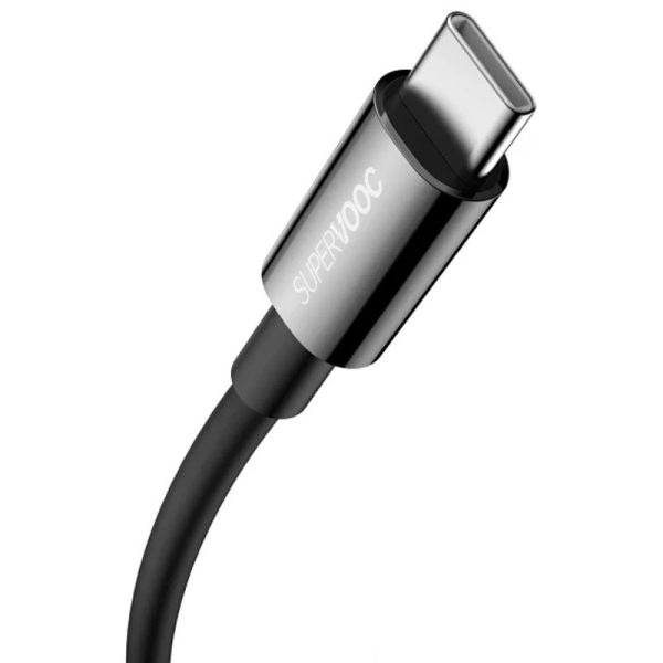 Дата кабель Baseus Superior Series (SUPERVOOC) Fast Charging USB to Type-C 65W 1m (CAYS00090) - Зображення 2