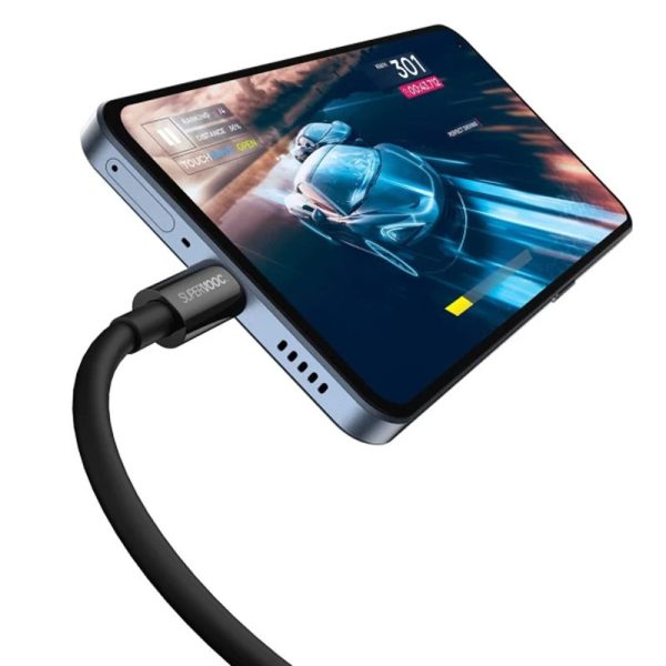 Дата кабель Baseus Superior Series (SUPERVOOC) Fast Charging USB to Type-C 65W 1m (CAYS00090) - Зображення 4