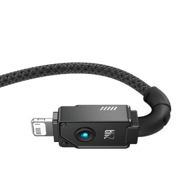 Дата кабель Baseus Unbreakable Series Fast Charging USB to Lightning 2.4A 1m (P10355802111-0) - Зображення 2