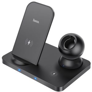 Бездротова зарядка HOCO CW33 Ultra Charge 3in1