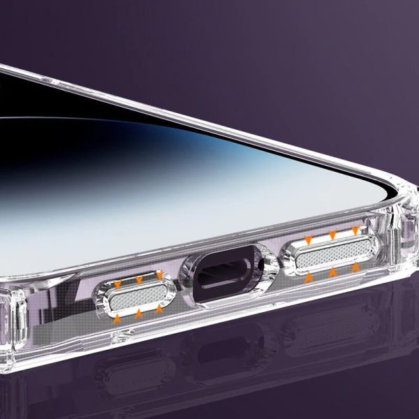 Чохол для iPhone 14 Pro Max Прозорий TPU Gorilla with MagSafe - Зображення 4