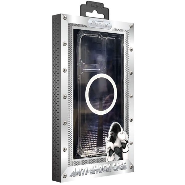 Чохол для iPhone 15 Pro Max Прозорий TPU Gorilla with MagSafe - Зображення 5