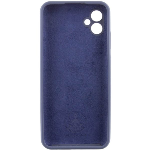 Чохол для Samsung Galaxy A06 Синій Silicone Cover Lakshmi Full Camera - Зображення 3