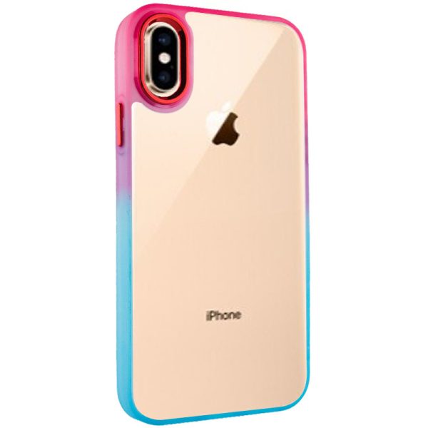 Чохол для iPhone XS Max Бірюзовий TPU+PC Fresh sip series
