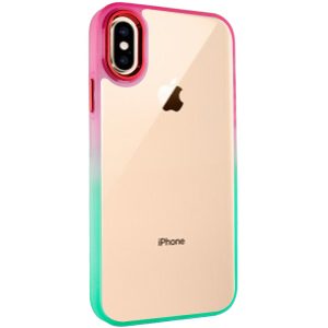Чохол для iPhone XS Max Салатовий TPU+PC Fresh sip series