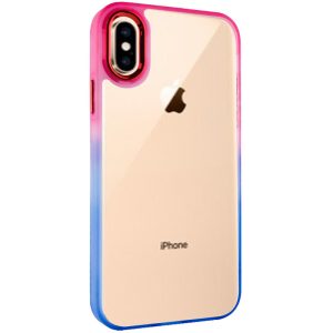 Чохол для iPhone XS Max Синій TPU+PC Fresh sip series