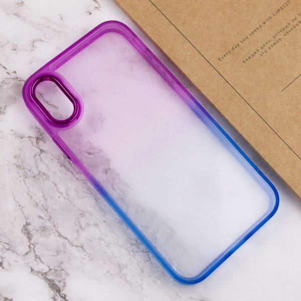 Чохол для iPhone XS Max Синій TPU+PC Fresh sip series - Зображення 3