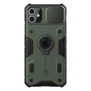 Чохол для iPhone 11 Зелений Nillkin CamShield Armor (шторка на камеру)