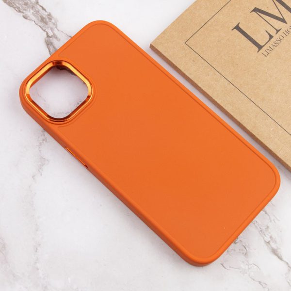 Чохол для iPhone 13 Помаранчевий Bonbon Metal Style - Зображення 4