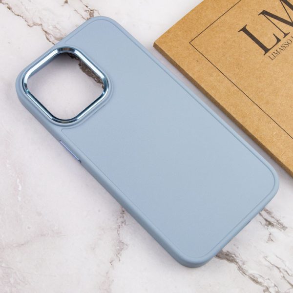 Чохол для iPhone 13 Pro Блакитний Bonbon Metal Style - Зображення 4