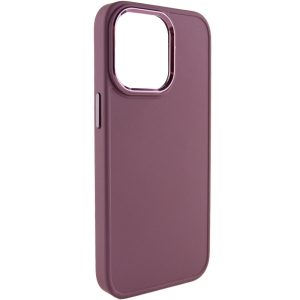 Чохол для iPhone 13 Pro Бордовий Bonbon Metal Style