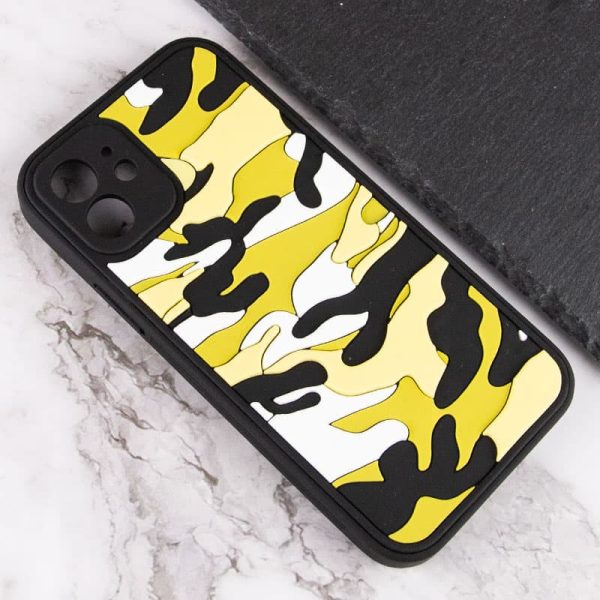 Чохол для iPhone 12 Жовтий TPU+PC Army Collection - Зображення 3