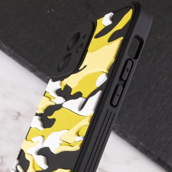 Чохол для iPhone 12 Жовтий TPU+PC Army Collection - Зображення 4