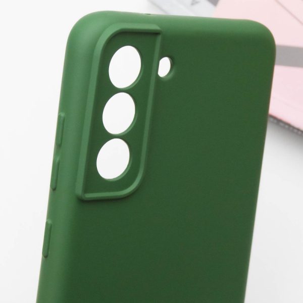 Чохол для Samsung Galaxy S22+ Зелений Silicone Cover Lakshmi Full Camera (A) - Зображення 5