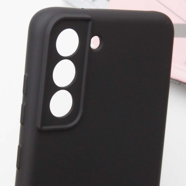 Чохол для Samsung Galaxy S22+ Чорний Silicone Cover Lakshmi Full Camera (A) - Зображення 5