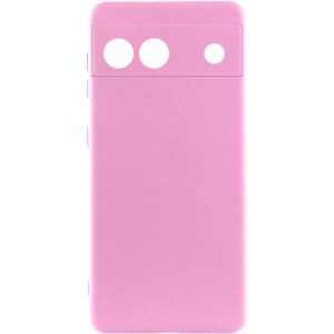 Чохол для Google Pixel 6a Рожевий Silicone Cover Lakshmi Full Camera (A)
