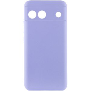 Чохол для Google Pixel 6a Фіолетовий Silicone Cover Lakshmi Full Camera (A)