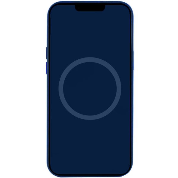 Чохол для iPhone 15 Синій Silicone case full with Magsafe and Animation - Зображення 3