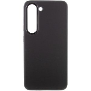 Шкіряний чохол для Samsung Galaxy S22+ Чорний Bonbon Leather Metal Style